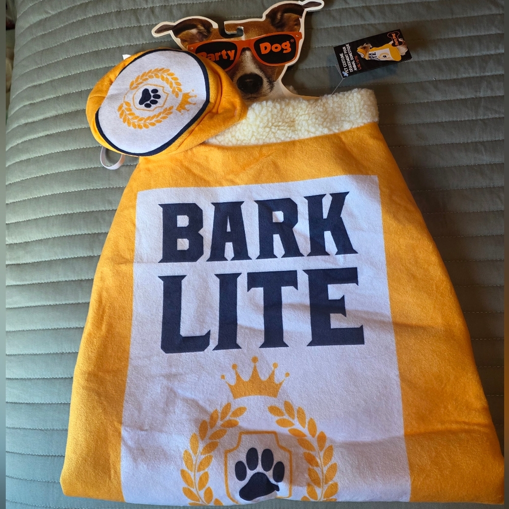 Bark Lite Yellow Dog Costume